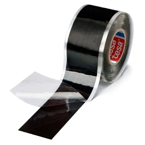 Endast denna vecka 4600 Tesa Silikontejp vulkaniserande svart
